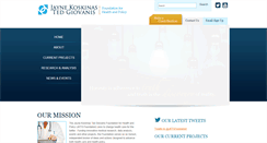 Desktop Screenshot of jktgfoundation.org